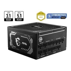 Power Supply Msı Mag A1250Gl 1250W 80+ Gold Full Modular