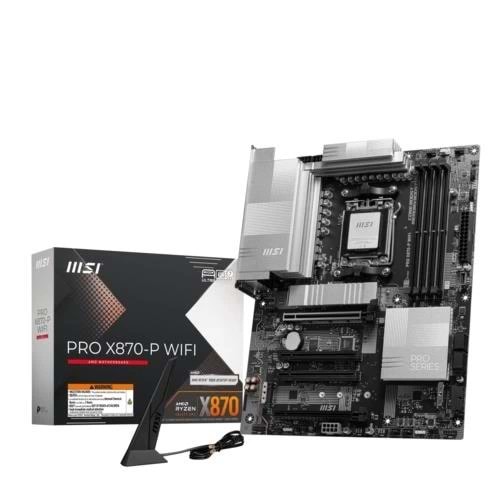 Anakart Msi Pro X870-P Wifi Ddr5 8200(OC)MHz Am5