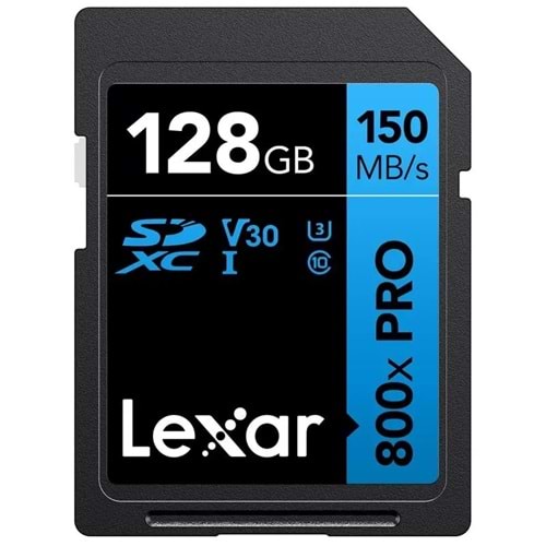 Lexar 128Gb Professıonal 800X Pro Sdxc Uhs-I Cards Up To 150Mb/S- 45Mb