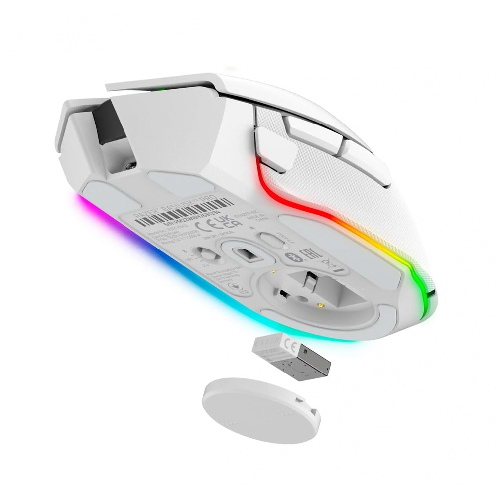 Mouse Razer Basılısk V3 Pro Rz01-04620200-R3G1 Beyaz Rgb
