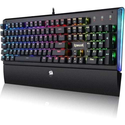 Redragon Aryaman K569Rgb Mechanıcal Gamıng Blue Swıtch Us Layout
