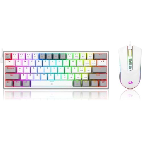 Redragon Dynamıc S131 Mouse+Mechanıcal Red Swıtch Keyboard Us Layout