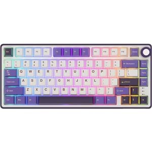 Klavye Royal Kludge R75 Blackberry Sılver Swıtch Us Layout