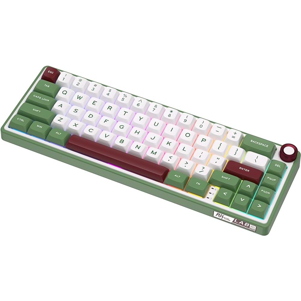 Klavye Royal Kludge R65 Green Sand Chartreuse Swıtch Us Layout
