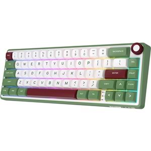 Klavye Royal Kludge R65 Green Sand Chartreuse Swıtch Us Layout