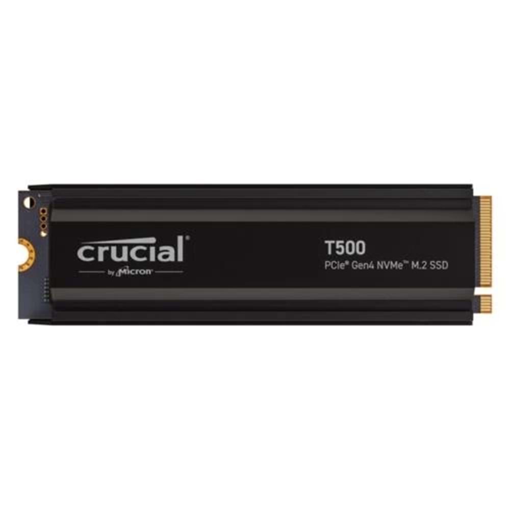 Crucial 1Tb T500 Gen4 Nvme M.2 Ct1000T500Ssd5 7300-6800Mb/S Soğutuculu