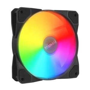 Evercool F12 38Cfm 1200Rpm 12Cm Rainbow Siyah