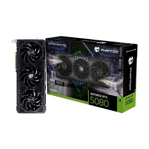 EKRAN KARTI GAINWARD RTX5080 PHOENIX 16GB 256Bit GDDR7