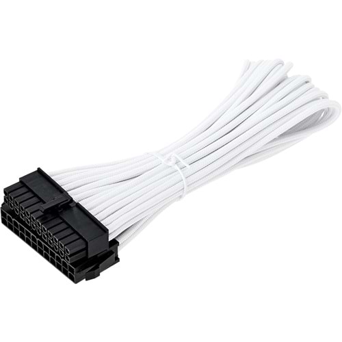 Kablo 24 Pın Cpu Power Beyaz Uzatma 30 Cm