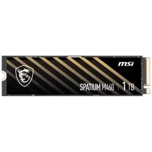 SSD MSI 1TB SPATIUM M460 PCIE 4.0 NVME M.2 5000MB/s-4500MB/s