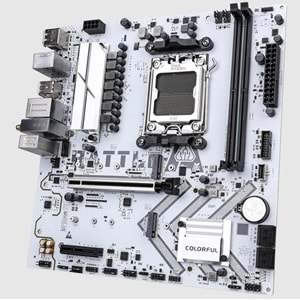 Anakart Colorful Battle-Ax A620M-Gha Whıte Wifi V14 Ddr5 Am5