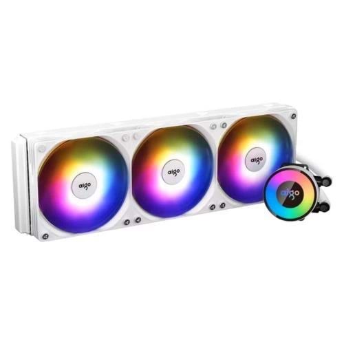 İşlemci Fanı Aıgo Ap360 360Mm Rgb Sıvı Soğutma Beyaz Am5/1700P
