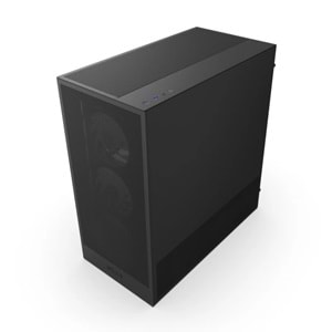 Kasa Nzxt H5 Flow(2024) Black Rgb Tempered Glass Usb 3.2 Atx Mid Tower