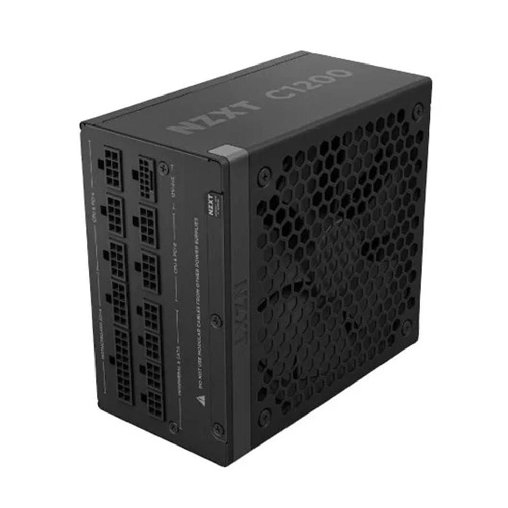 Power Supply Nzxt 1200W C1200 Black 80+ Gold Tam Modüler Pcıe 5.0 Atx