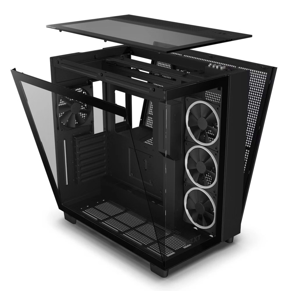Kasa Nzxt H9 Elite Black RGB Tempered Glass USB 3.2 Atx Mid Tower