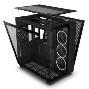 Kasa Nzxt H9 Elite Black RGB Tempered Glass USB 3.2 Atx Mid Tower