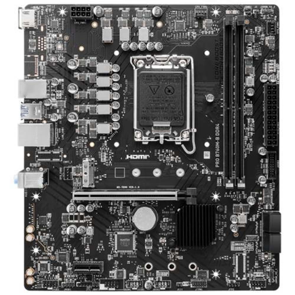ANAKART MSI PRO B760M-B DDR4 S+V+GL 1700p