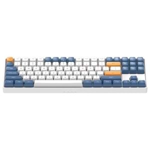 KLAVYE AIGO A87 Mavi Mekanik Yellow Switch Kablolu/Kablosuz Us Layout