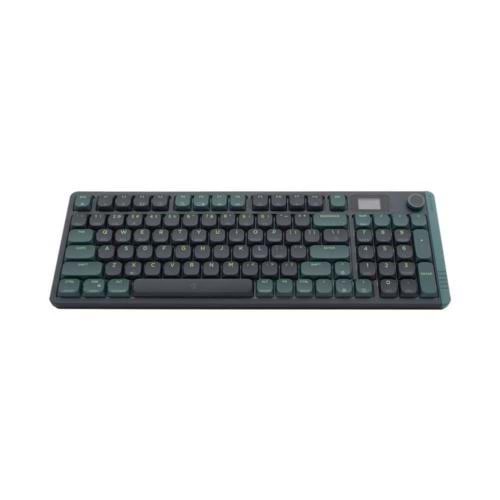 AIGO S99 RGB Yeşil/Siyah Mekanik Kırmızı Switch Kablosuz Us Layout