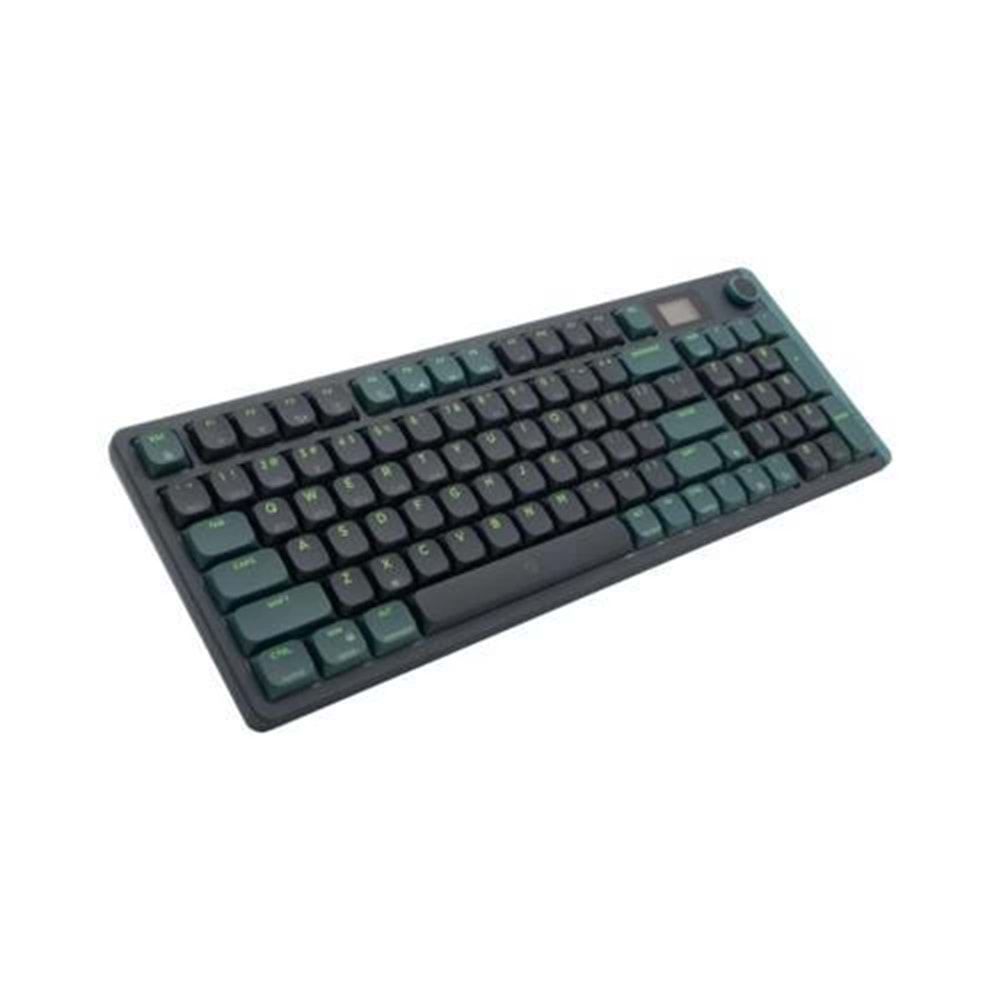 AIGO S99 RGB Yeşil/Siyah Mekanik Kırmızı Switch Kablosuz Us Layout