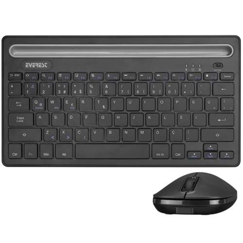 Everest KM-BT803 Siyah Multimedia 2in1 BT5.0+2.4Gh Q TR Layout