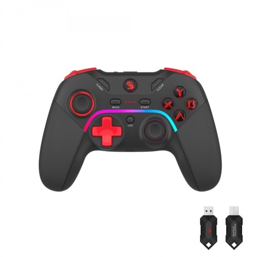 A4Tech Bloody Gpw70 Rgb 2.4&Usb Pc/And/Sw/Ps3 Sports S.black
