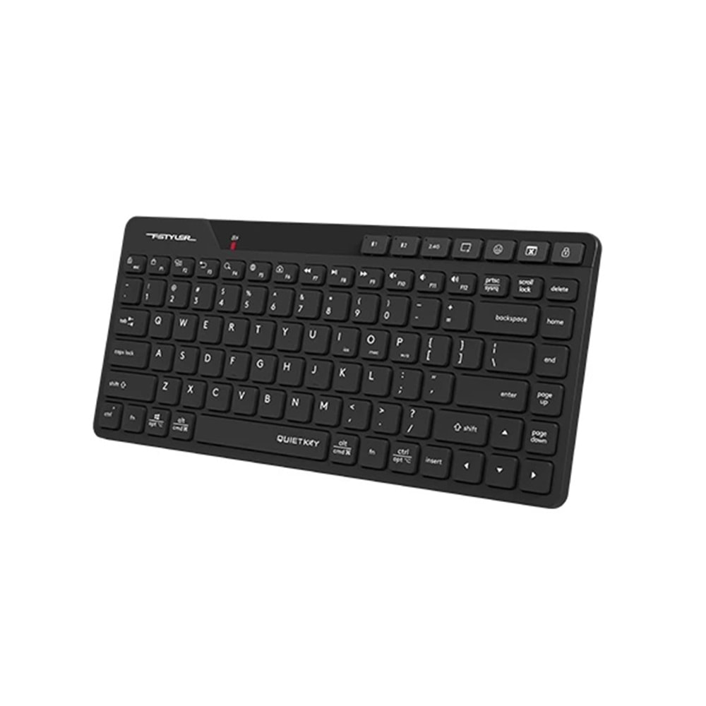 A4Tech FBK26C AS Bluetooth & 2.4G Wireless Mini Keyboard Siyah