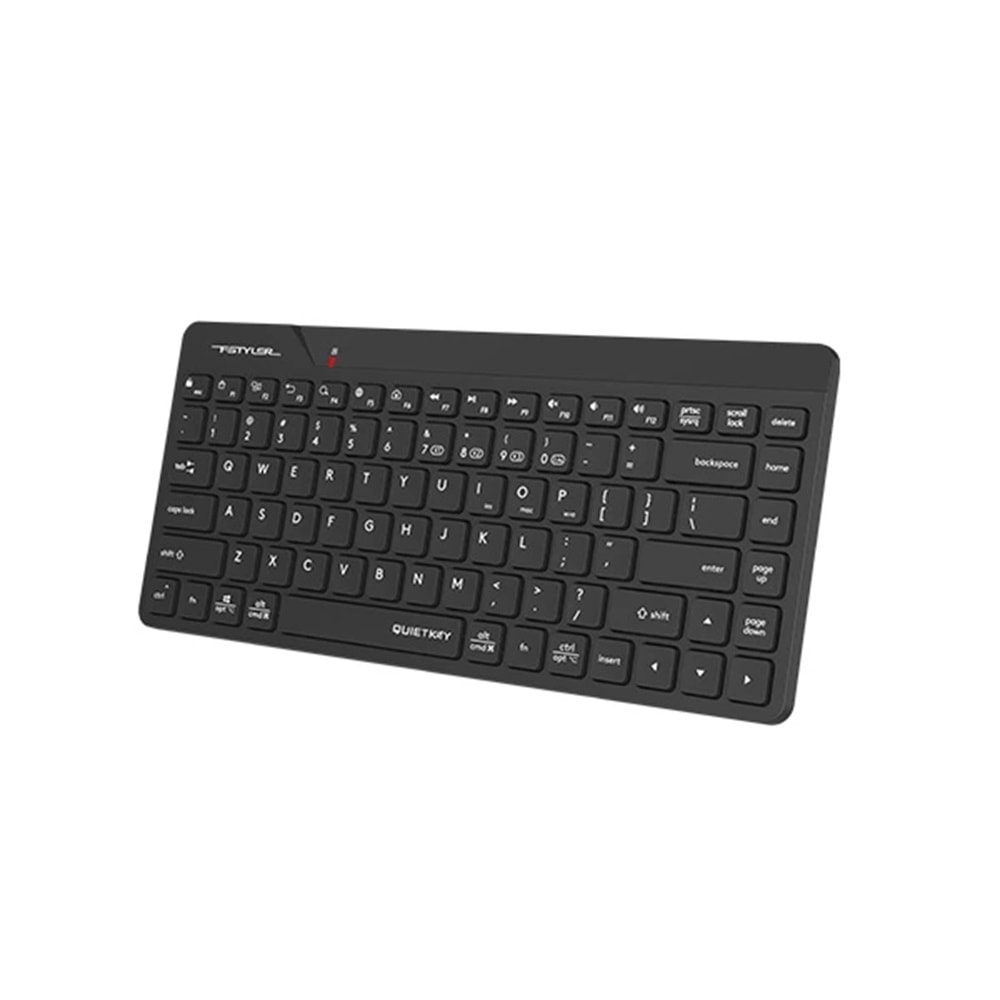 A4Tech FBK22 AS Bluetooth & 2.4G Wireless Mini Keyboard Siyah