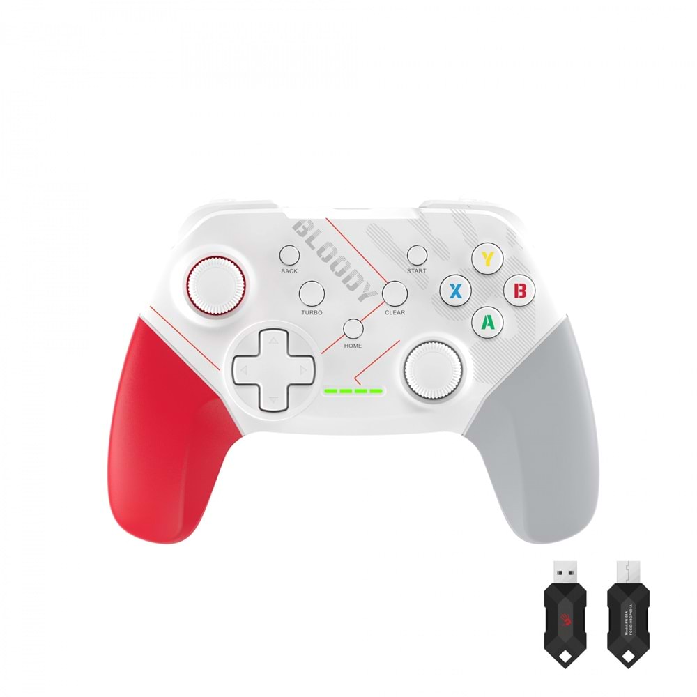 Bloody Gpw50 2.4G&Usb Pc/Andr/Ps3 Sports Beyaz