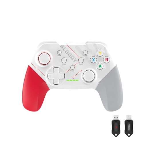 Bloody Gpw50 2.4G&Usb Pc/Andr/Ps3 Sports Beyaz