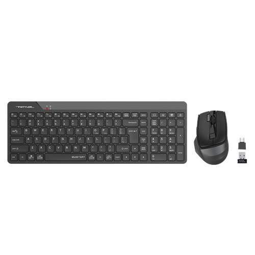 A4Tech Fg2400 Air2 Siyah 2.4Ghz Q Mm Klv+Optik Mouse-2000Dpi