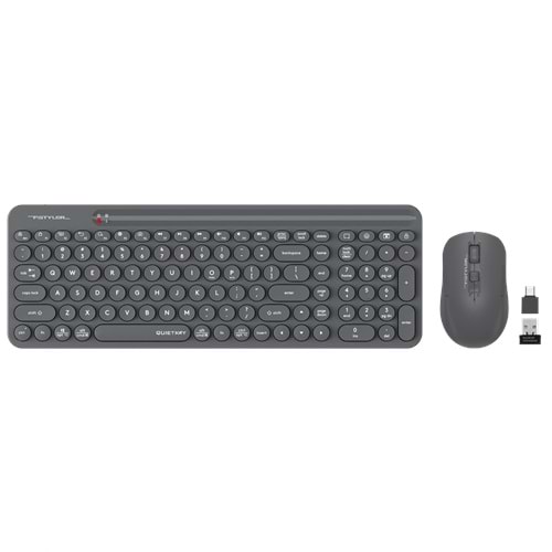 A4Tech Fg3300 Air2 Gri 2.4Ghz Q Mm Klv+Optik Mouse-2000Dpi