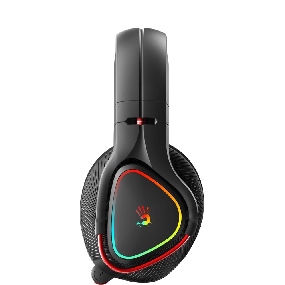 Bloody Mr720 Siyah Şarjlı Rgb Kulaklık-Bt&2.4G&3.5Mm