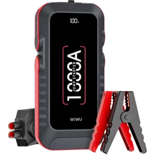 Wiwu Js001 Led Işıklı Araç Akü Takviye Güç Kaynağı