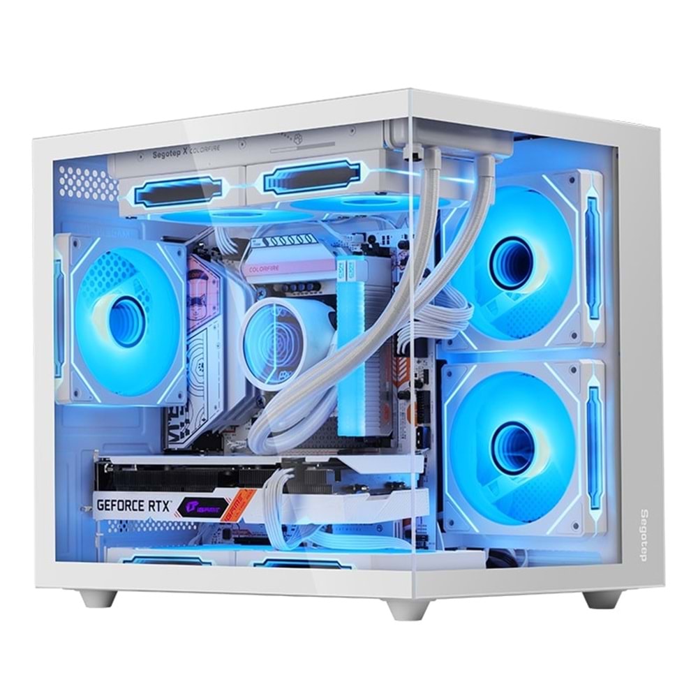 Kasa SEGOTEP Brave W1 Beyaz 650W 80+Bronze Midi Tower