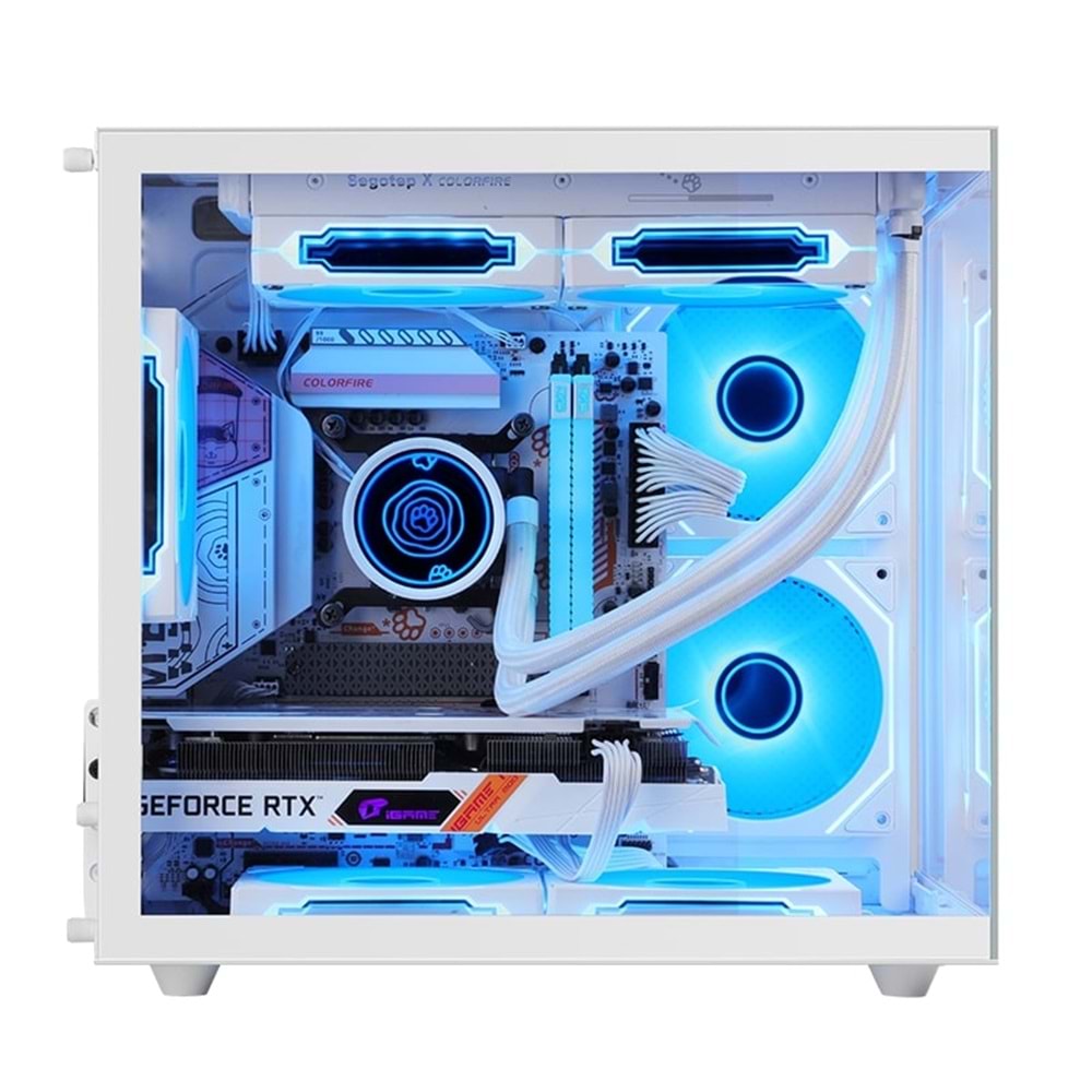 Kasa SEGOTEP Brave W1 Beyaz 650W 80+Bronze Midi Tower
