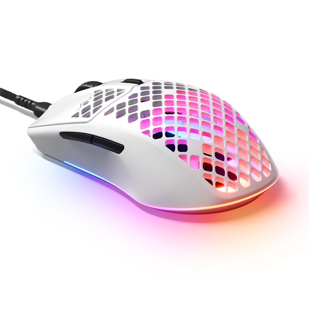 SteelSeries Aerox 3 SSM62603 SNOW 8500 CPI 6 Tuş RGB