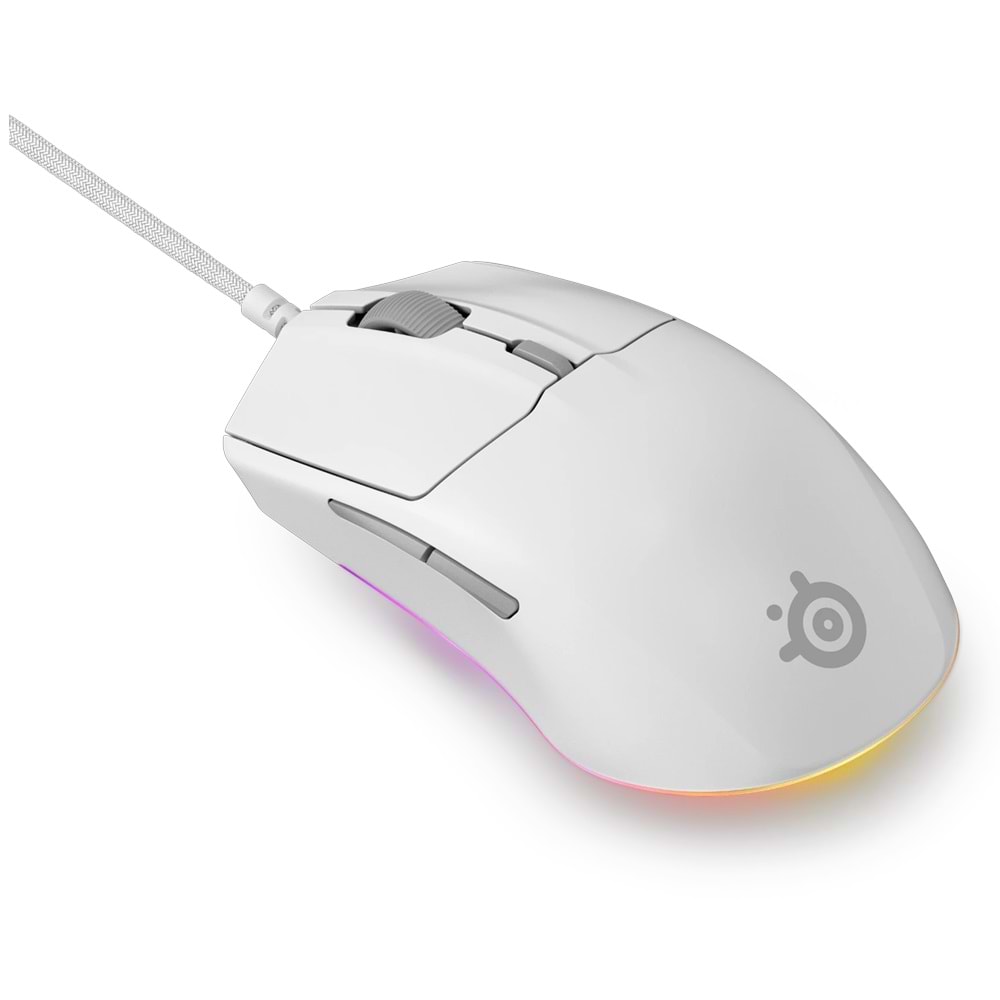 SteelSeries Rival 3 Gen 2 SSM62516 Optik 6 Tuş 8500DPI White