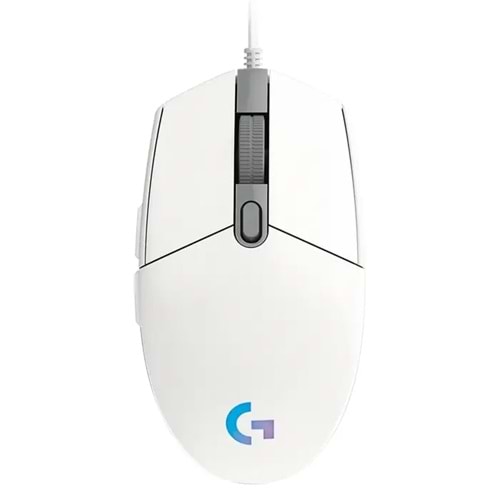 Mouse Logitech G G102 910-005824 8000DPI 6 Tuş Optik RGB Beyaz