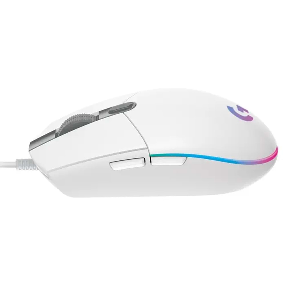 Mouse Logitech G G102 910-005824 8000DPI 6 Tuş Optik RGB Beyaz