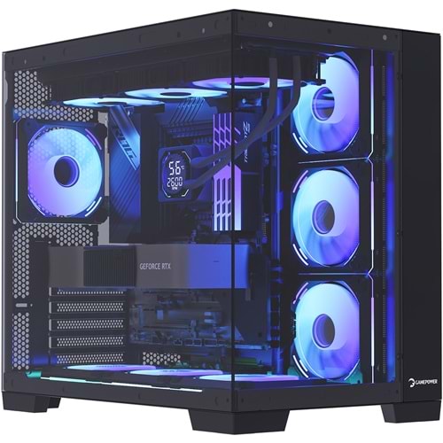 Kasa Gamepower Warcry Pulse 4x12cm FAN ARGB 650w Psu
