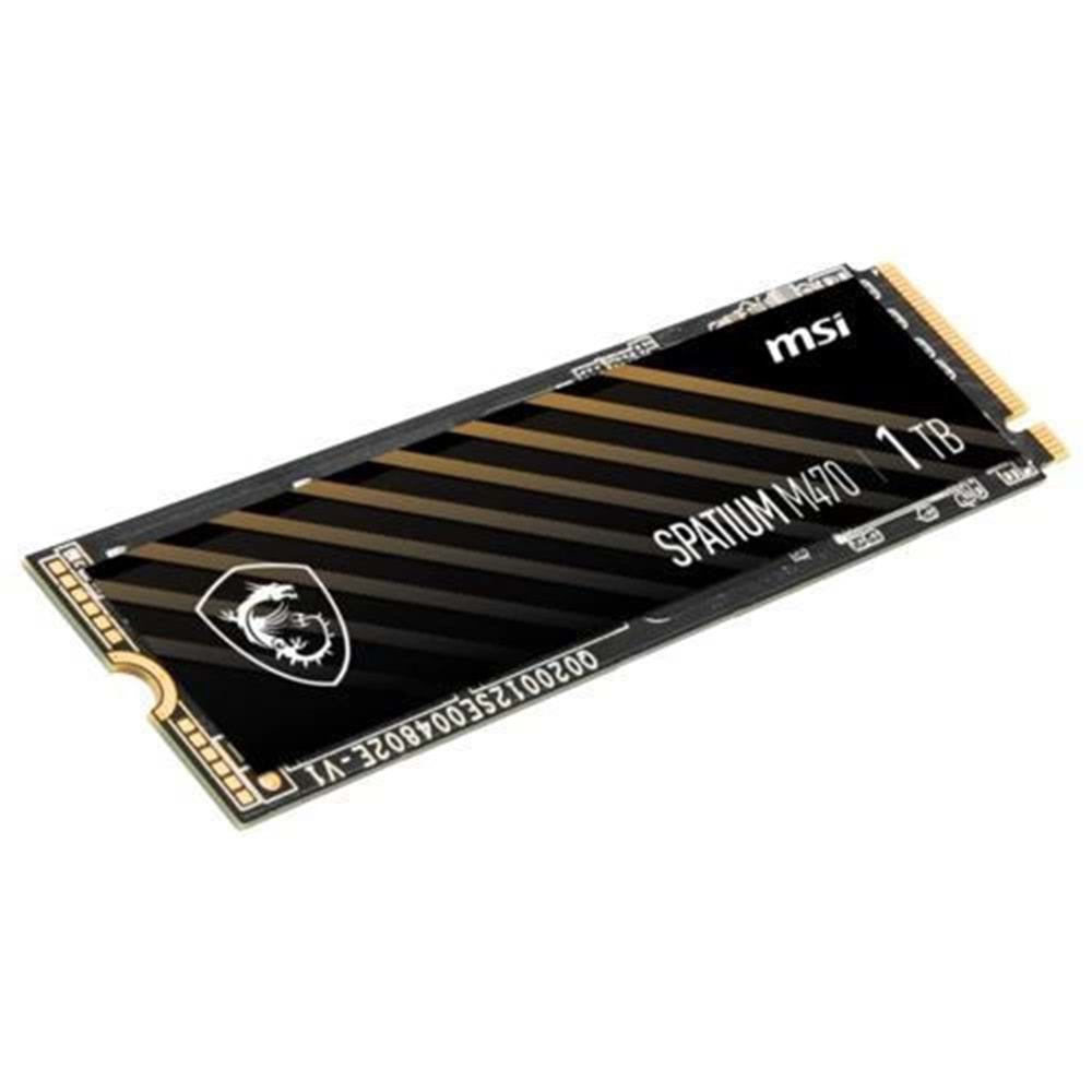Ssd Msi 1TB Sparium M470 Nvme M.2 R:6000 W:4500, PCIe 4.0