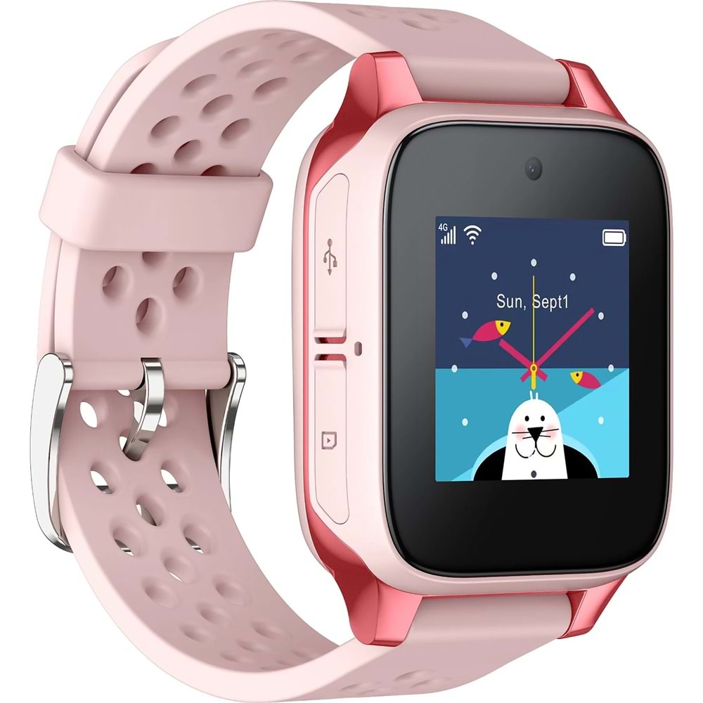 TCL Movetime Family Watch MT46X Akıllı Çocuk Saati Pembe