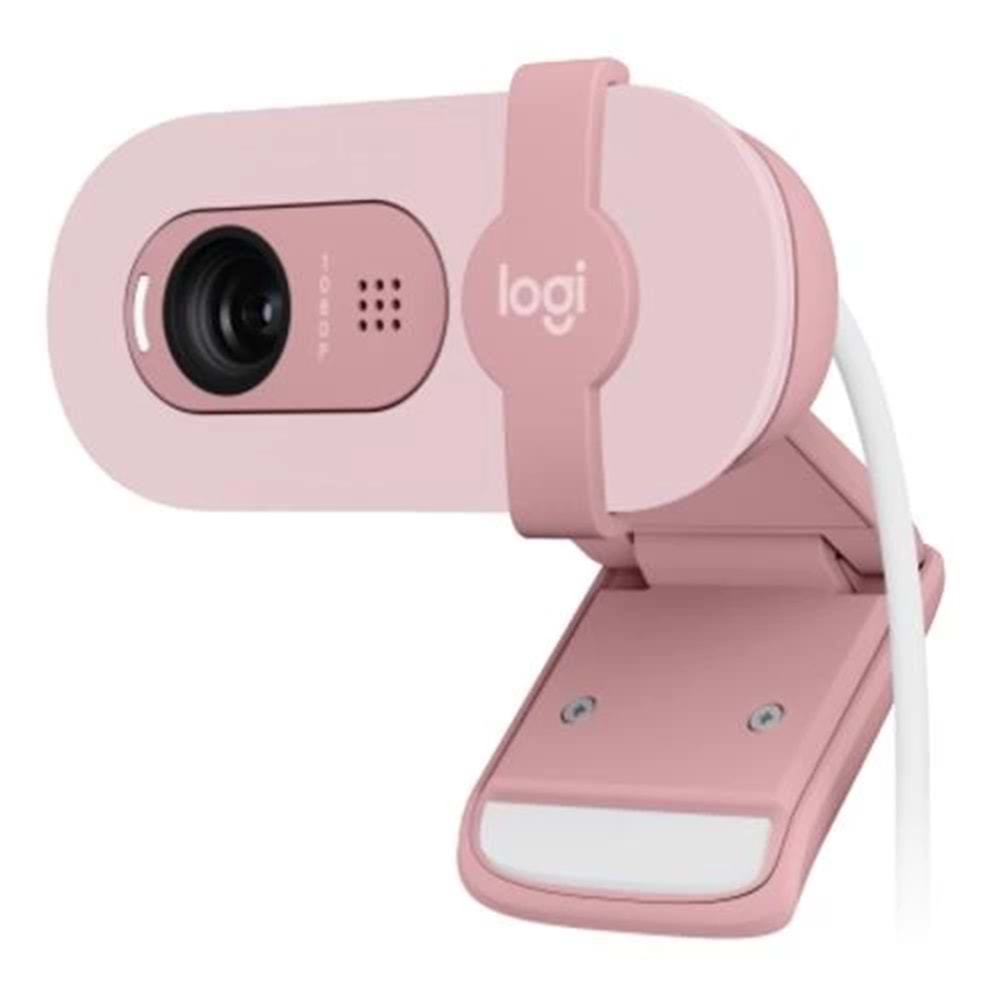 Logitech BRIO 100 1080P Pembe 960-001623