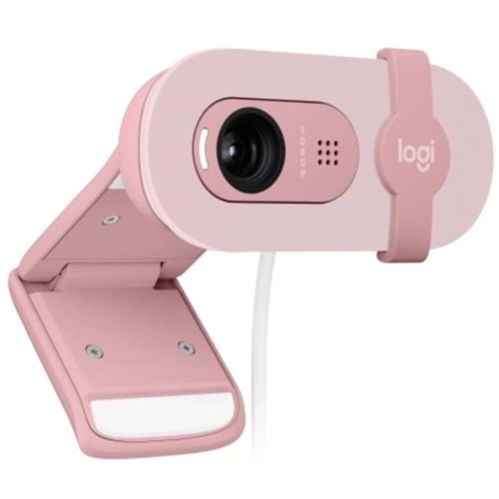 Logitech BRIO 100 1080P Pembe 960-001623