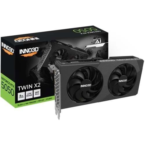 Ekran Kartı Inno3D RTX5050 8GB Twin X2 128Bit GDDR6