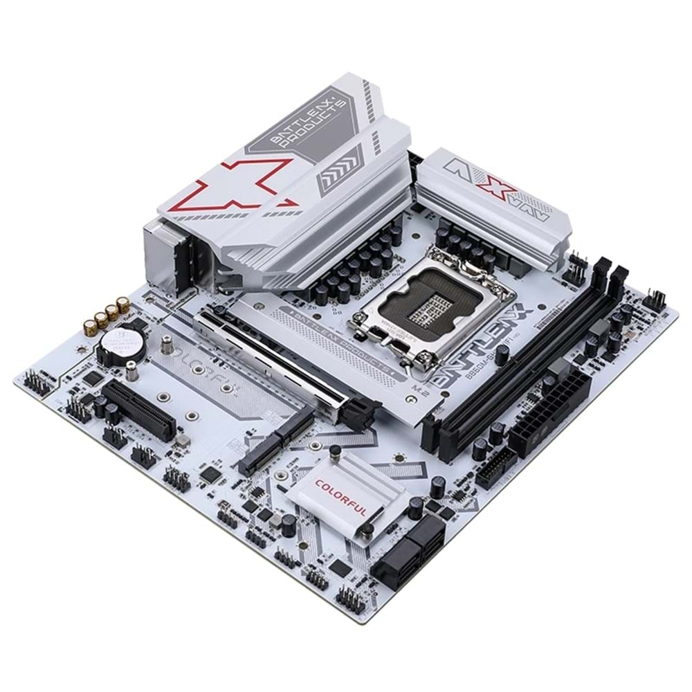 Anakart Colorful Battle-AX B860M-Gha Wifi V20 DDR5 7600MHz mATX