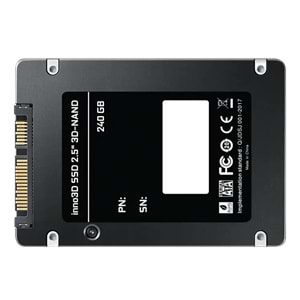 Ssd Inno3D 240Gb 3D-Nand 520/460Mb/s Sata