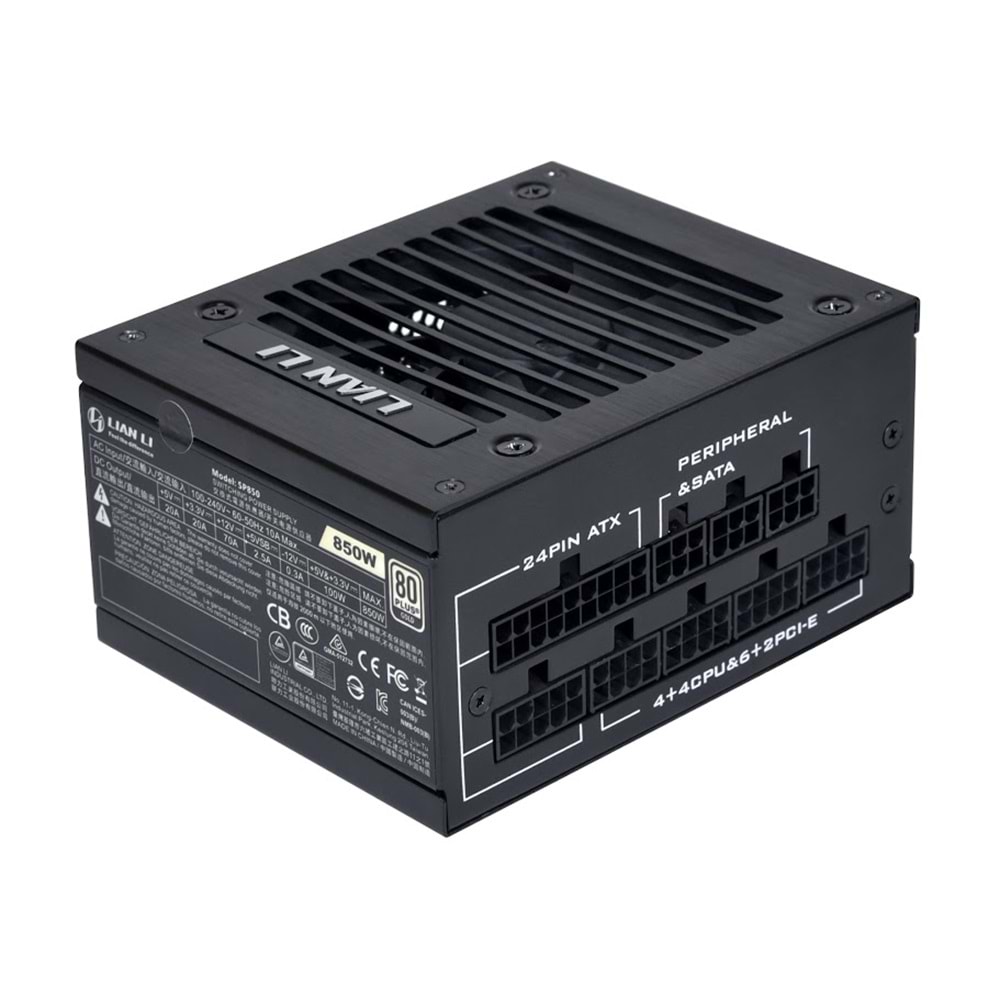 Power Supply Lian Li SP850 850W SFX 80+ Gold 92mm Full Modüler