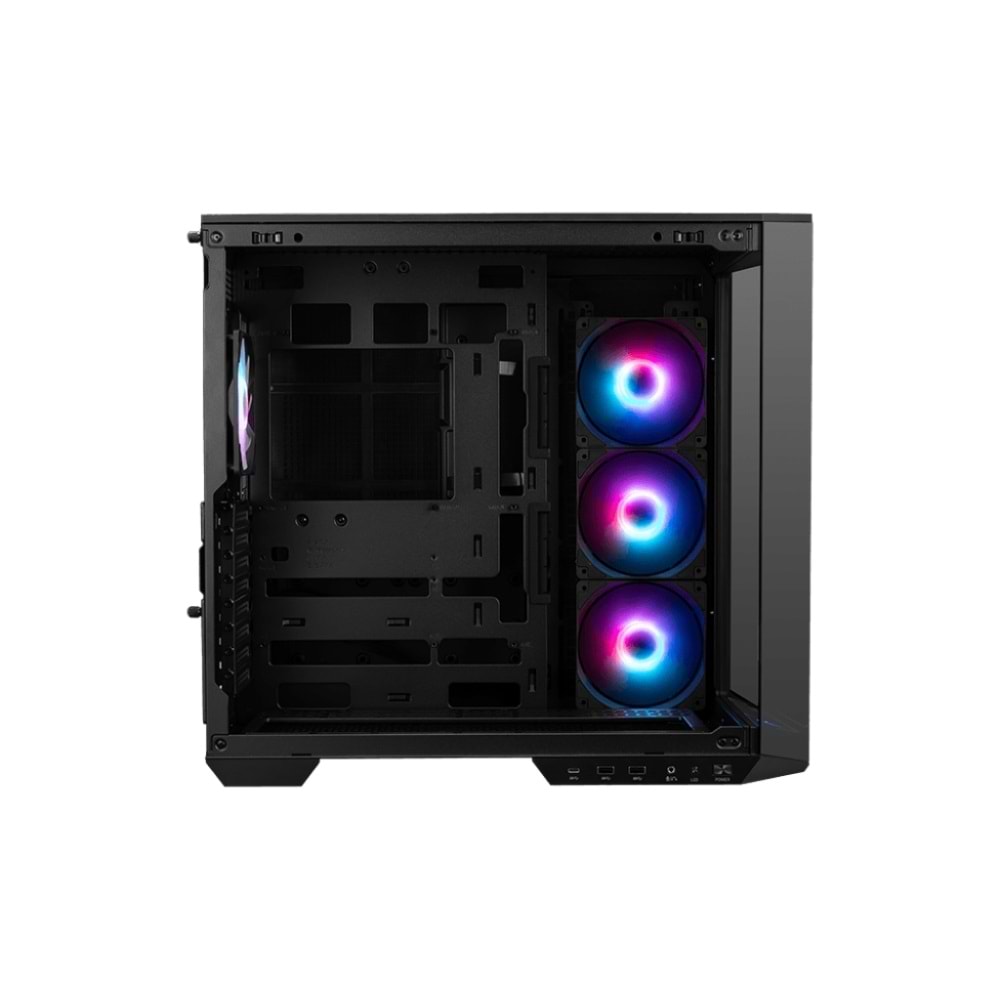 Msi Mag Pano 100R PZ Black 4x120mm ARGB Fan USB 3.2 Micro-ATX